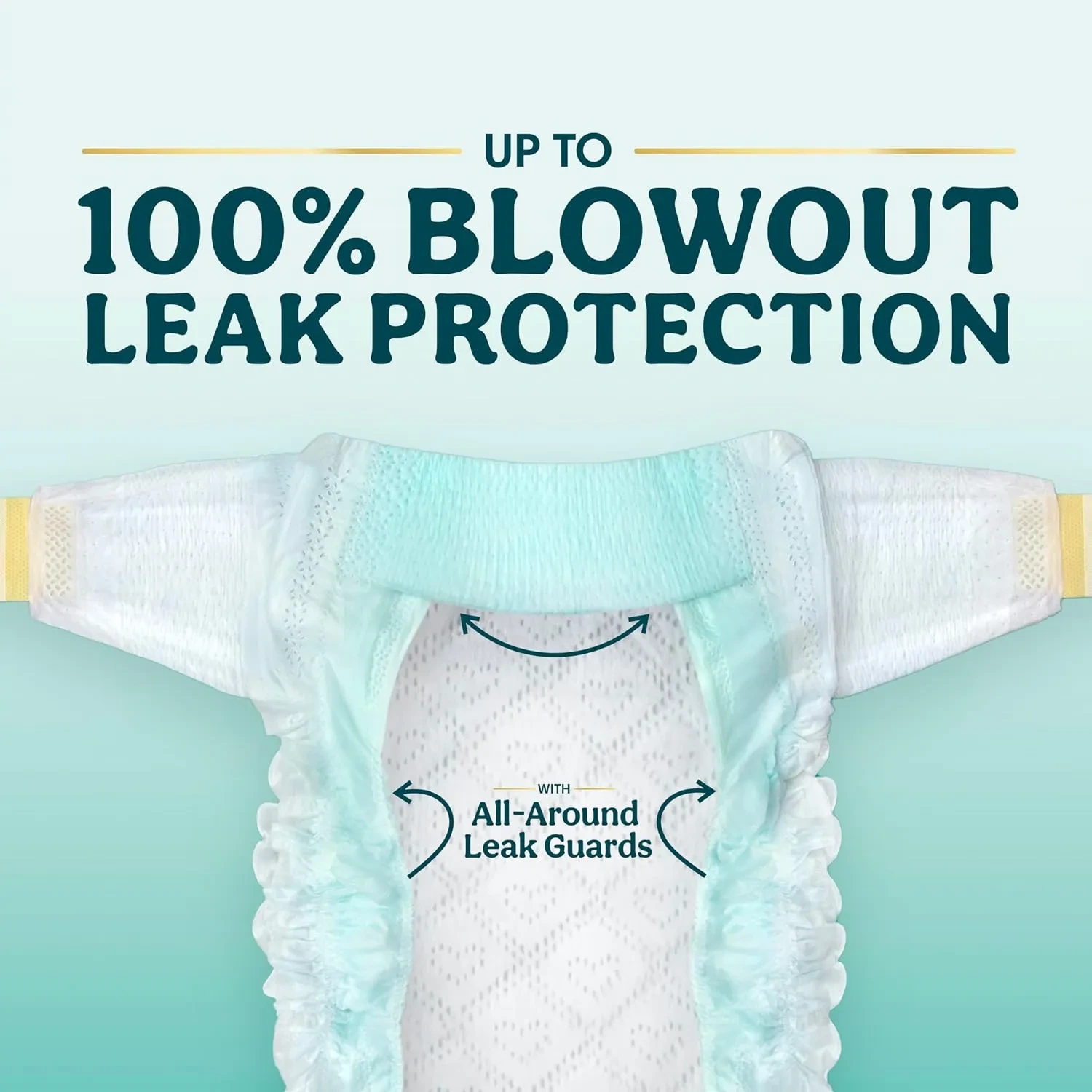 Pampers Swaddlers Baby Diapers Size 5, 132 Count Leakproof Pack - Image 5