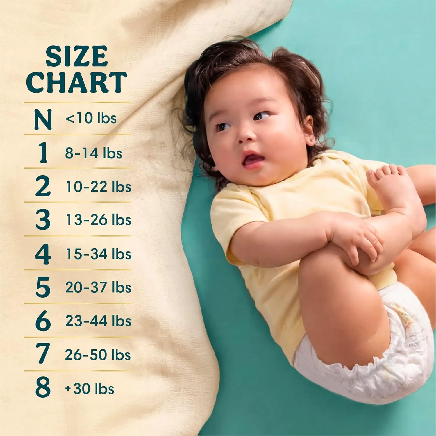 Pampers Swaddlers Baby Diapers Size 5, 132 Count Leakproof Pack - Image 2