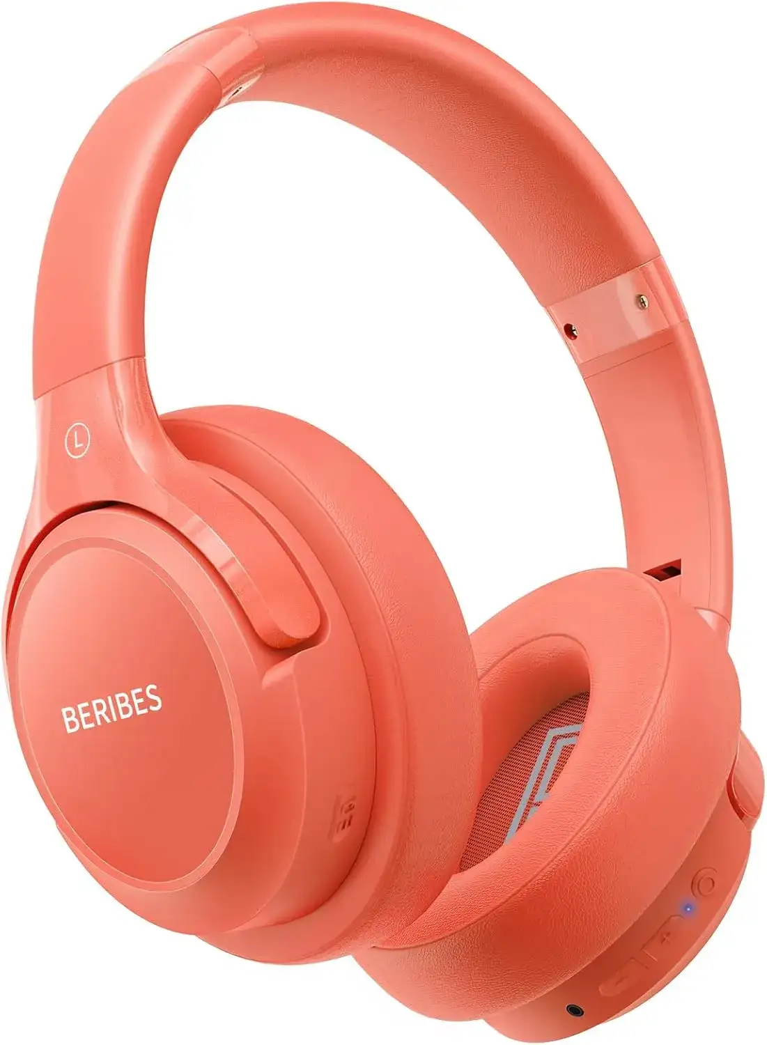 BERIBES Bluetooth Headphones Over Ear, 65H Playtime and 6 EQ Music Modes Wireless Headphones