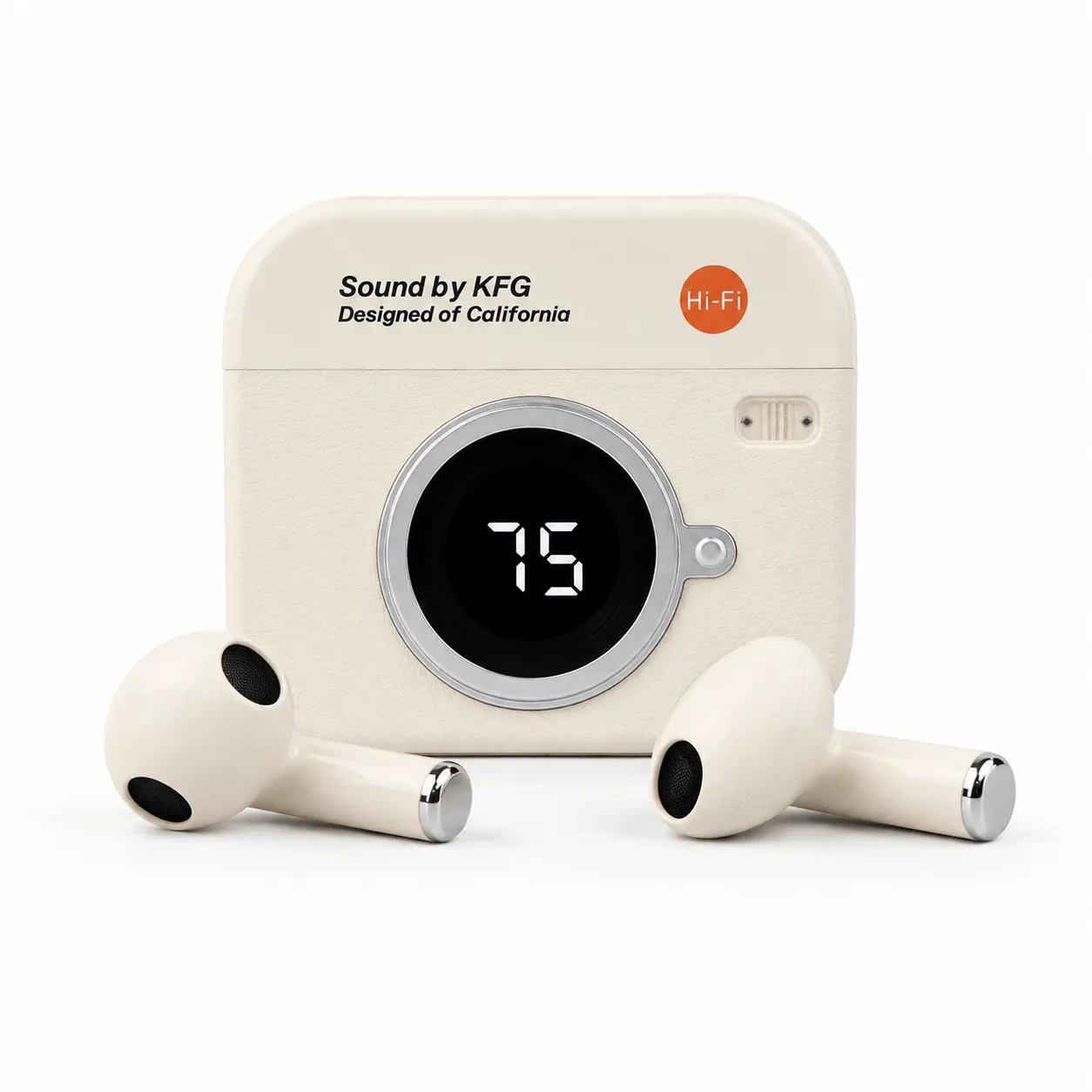 Q86 Retro Camera Design True Wireless Earbuds - Image 6