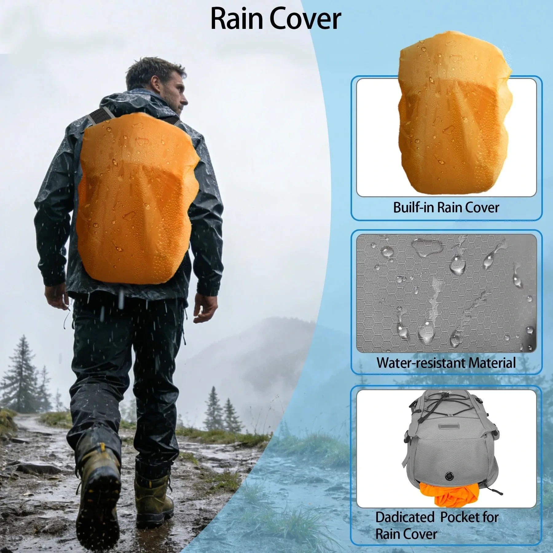 N NEVO RHINO Lightweight Hydration Backpack with 2L Water Bladder (12L) - Image 14