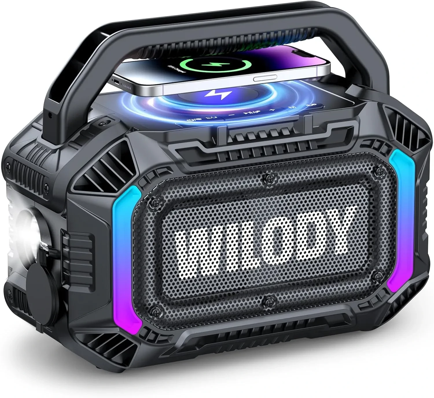 Wilody Boost10X Ultra 100W Waterproof Outdoor Portable Bluetooth Speaker - Image 4