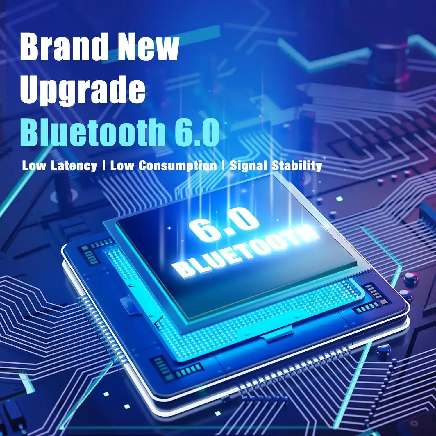 BERIBES Bluetooth Headphones Over Ear, 65H Playtime and 6 EQ Music Modes Wireless Headphones - Image 5