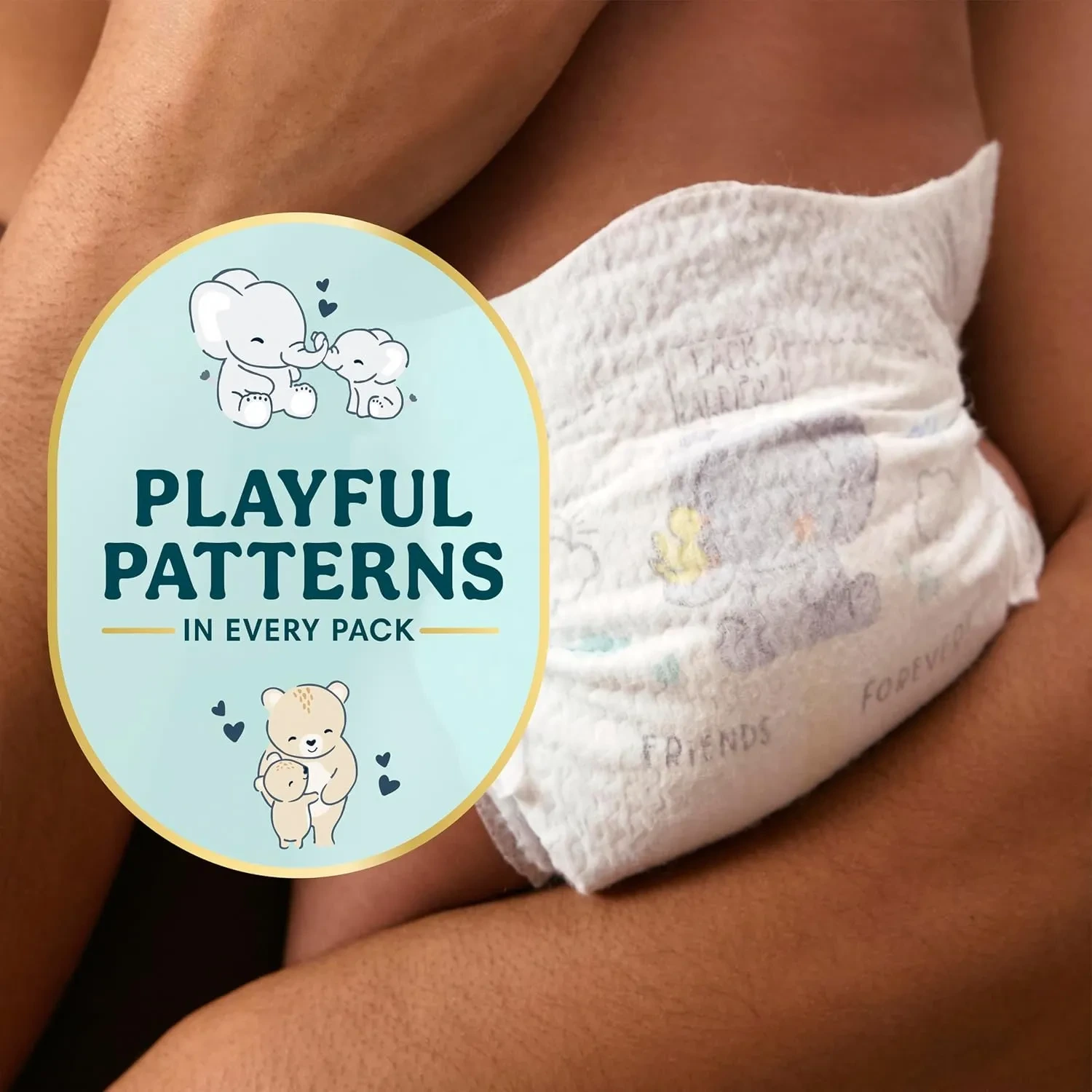 Pampers Swaddlers Baby Diapers Size 5, 132 Count Leakproof Pack - Image 14