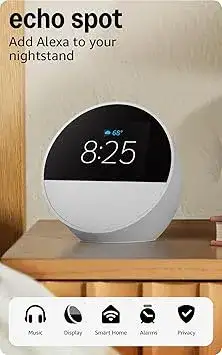 Amazon Echo & Alexa Store Amazon Echo Spot - Image 2