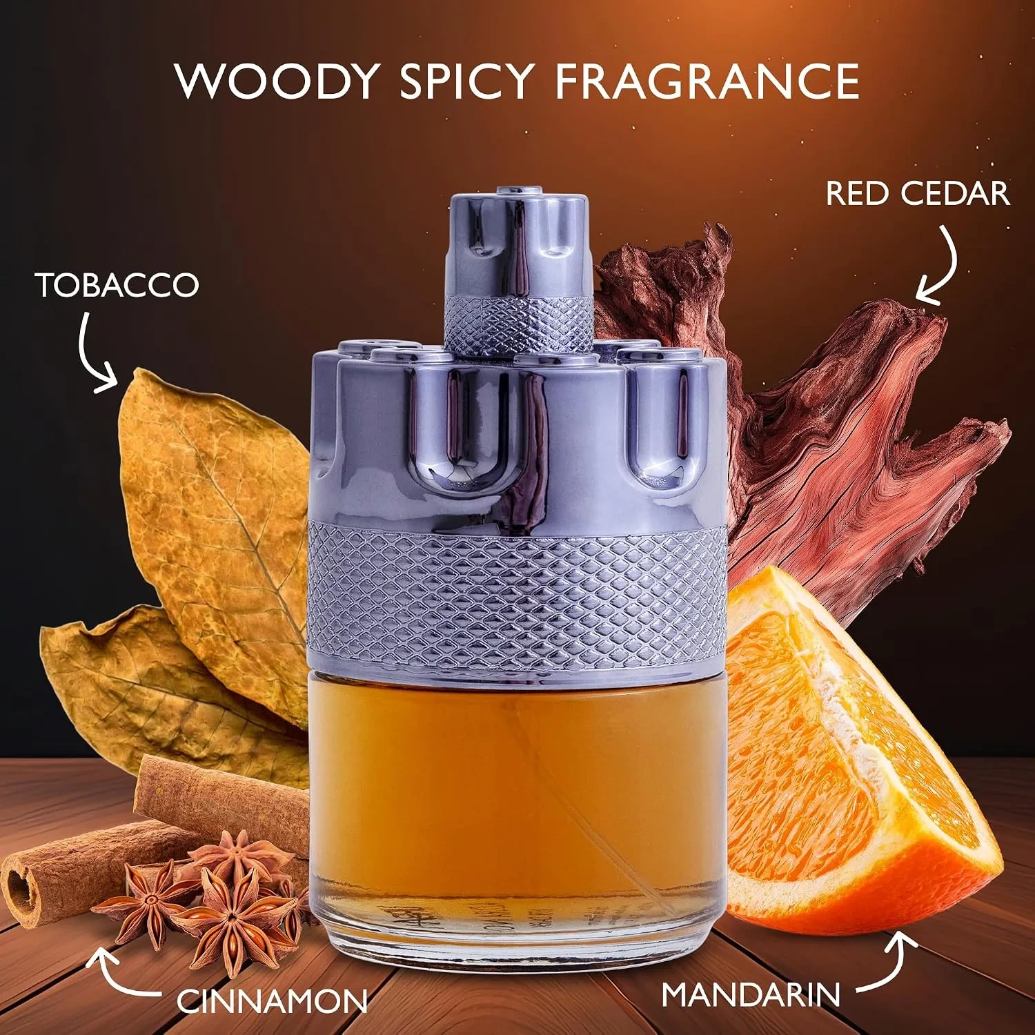 Azura Noir After Dark Eau De Parfum for Men - Long Lasting Woody Fragrance - Image 8