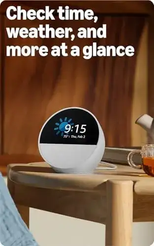 Amazon Echo & Alexa Store Amazon Echo Spot - Image 5