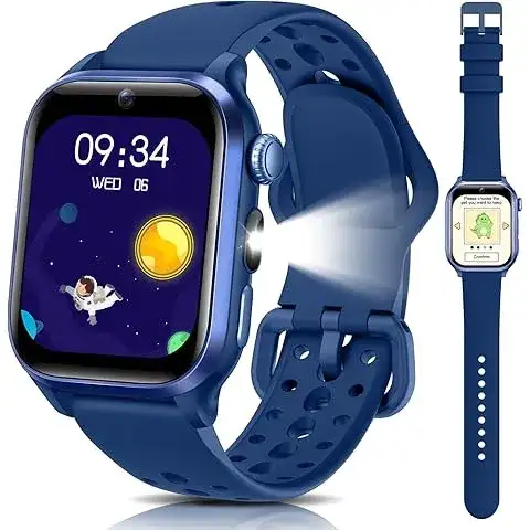 BIGGERFIVE Smart Watch for Kids No APP No Phone Needed, 1.8" Fitness Tracker Watch - Image 4